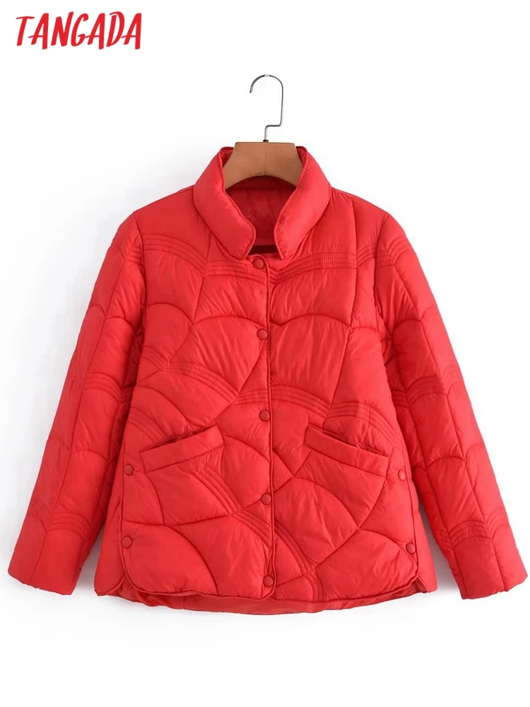 

Куртка женская зимняя из хлопка, с длинным рукавом, 2G44