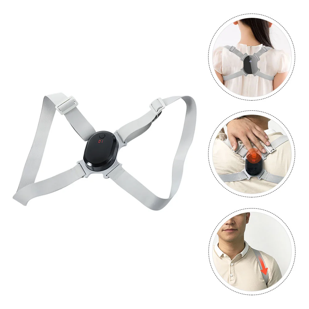 

1 Set Smart Posture Corrector Intelligent Sensor Vibration Reminder Back Trainer