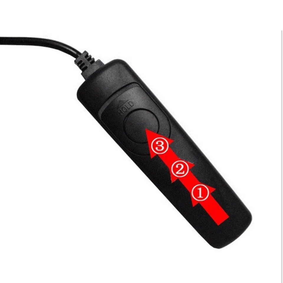 RS-80N3 Кабель спуска затвора с дистанционным управлением для Canon E0S R1 R3 R5 R52 1D 1D2 1DX 5D 5D2