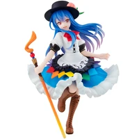 genuine anime project figures hinanawi tenshi action figure collectible cute kawaii model ornaments toy kids birthday gifts