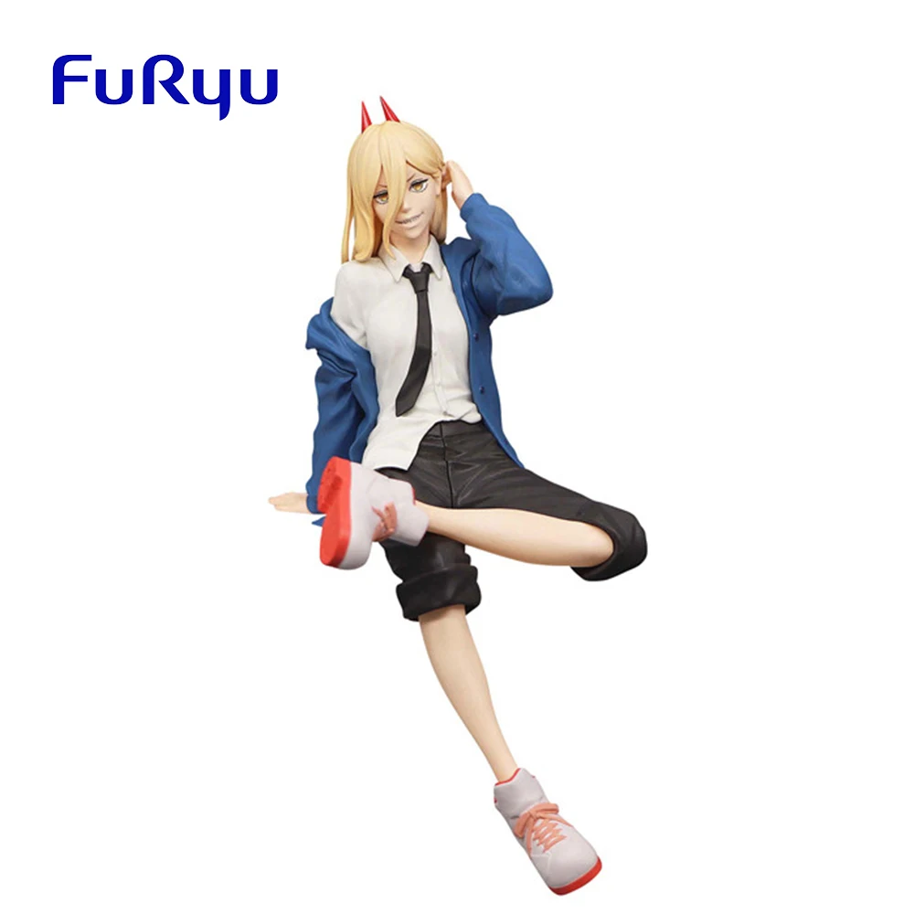 Оригинальные фигурки мужской бензопилы FuRyu ПВХ героев аниме модели игрушек