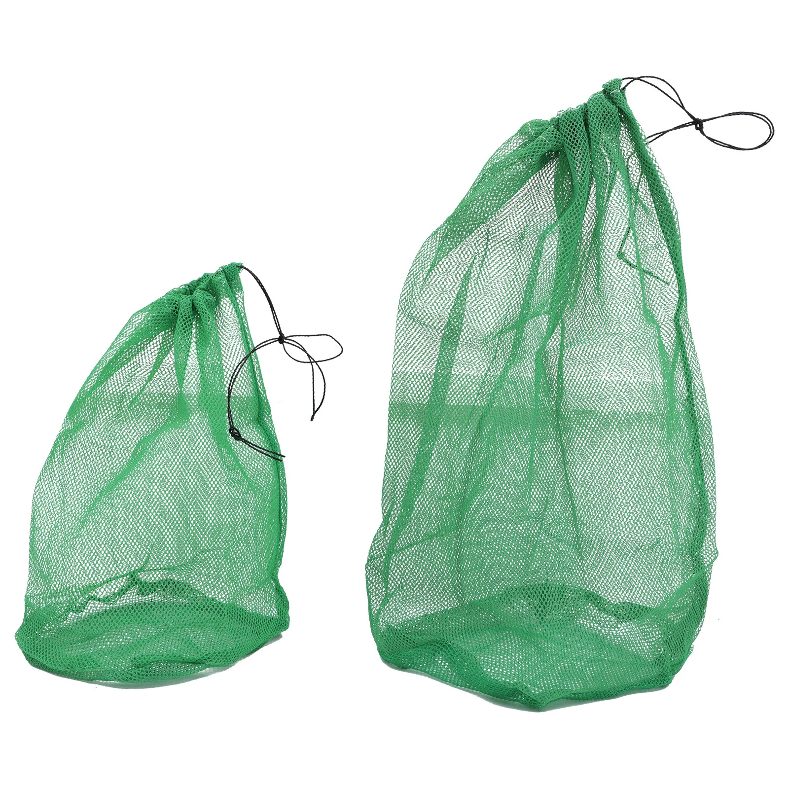

Fishing Net Bag Collection Container Mesh Bags Supplies Draw String Accessories