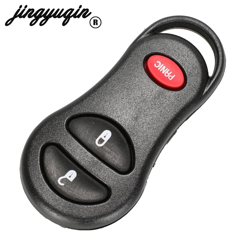 jingyuqin 3/4 Buttons Remote Fob Car Key Case With Screwdriver For Chrysler Dodge forJeep Blade Shell | Автомобили и мотоциклы