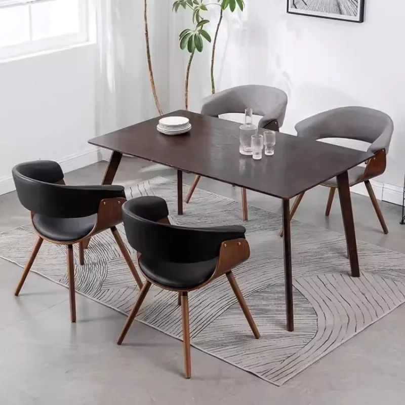 Обеденный стул Студенческий Североевропейский современный простой светильник