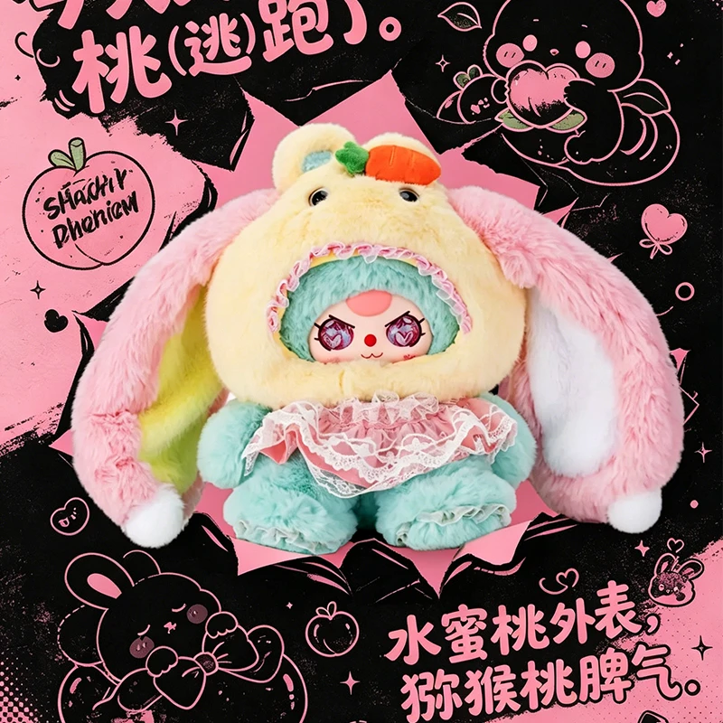 Фото Плюшевая игрушка-сюрприз Babythree Hat Poster Bunny 500% Series Blind Box: виниловая фигурка животного, аниме-кукла, таинственная коробка, игрушки-сюрпризы №4