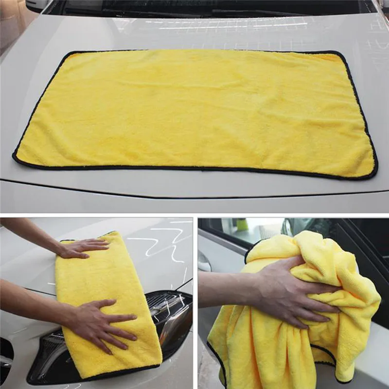 

92*56cm Large Size Car Cleaning Drying Cloth Car Wash Microfiber Towel Detailing Towel