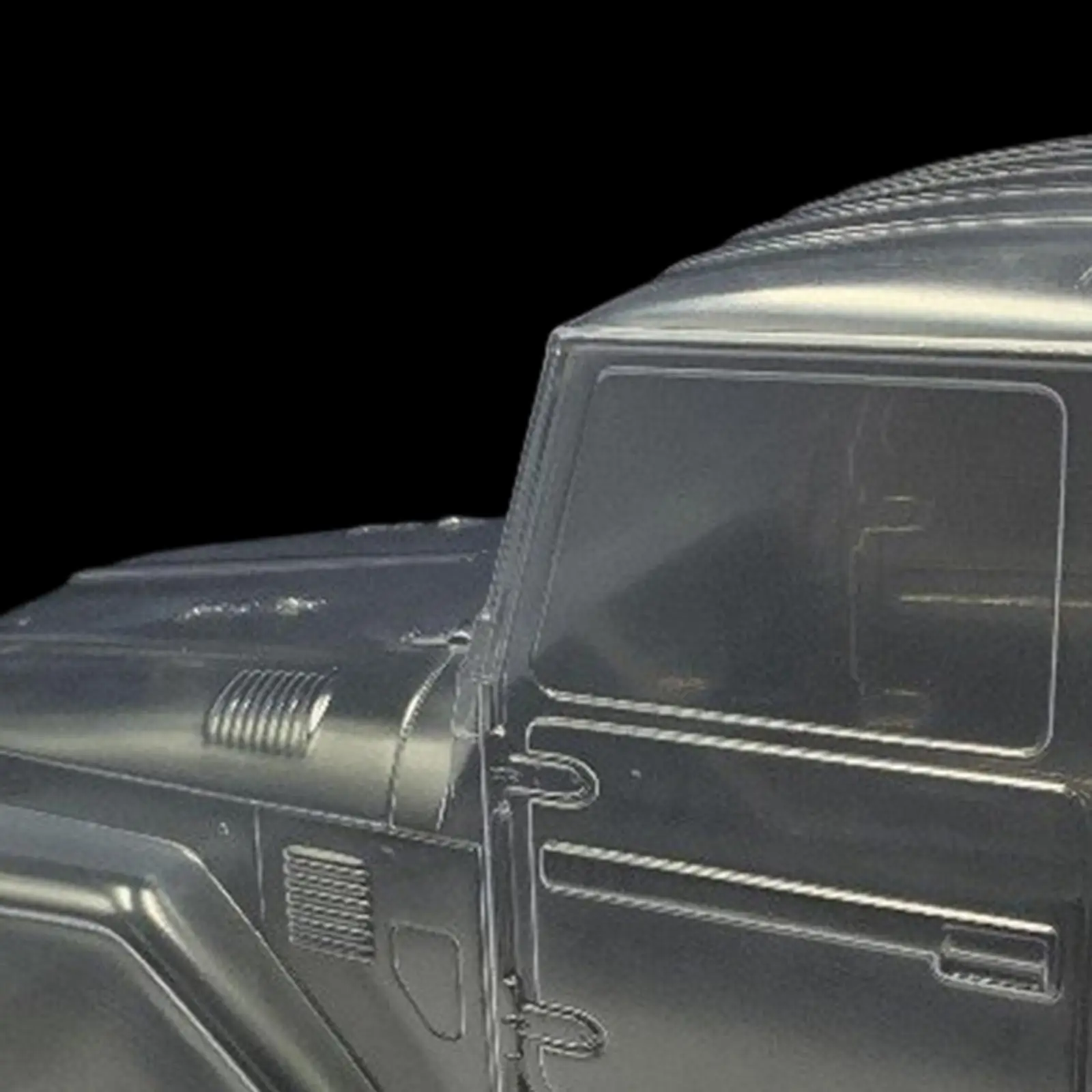 

1/10 RC Crawler Clear Body Car/Truck Bodies wing & Decals with Stickers 1/10 RC Truck Cab PC Clear Body for 90046 90047 RC Car
