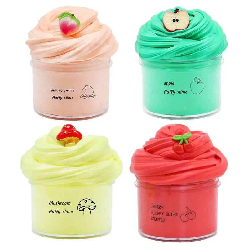 

Scented Scented Fluffy Mini Butter For Kids Soft Non-sticky Bubble Stress Relief Toys Boy And Girl Party Favors