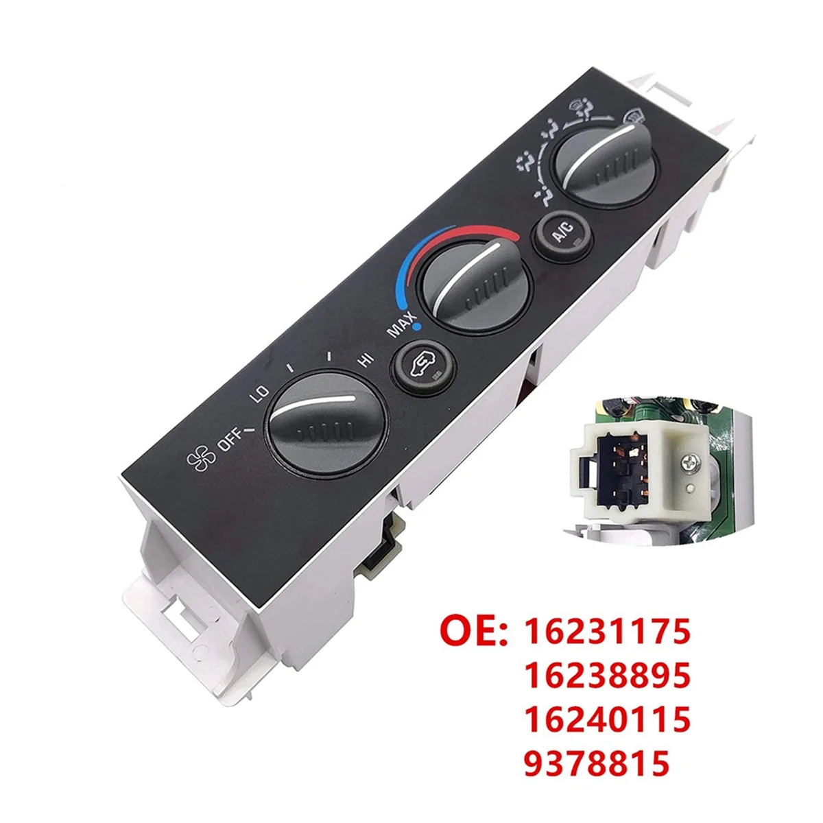 Автомобильная панель управления нагревателем A/C для Chevrolet C1500 C2500 C3500 K1500 K2500 K3500