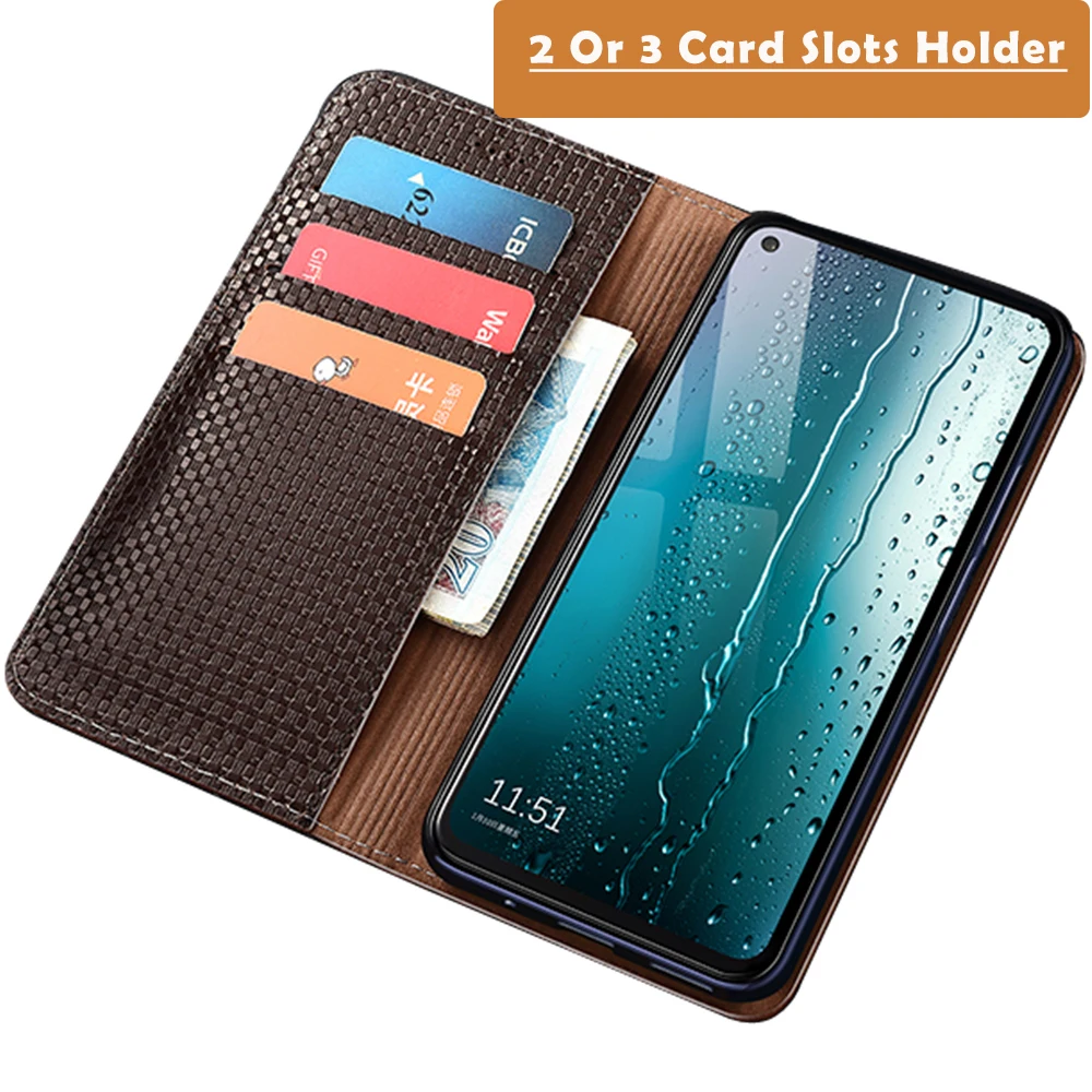 Карманный чехол для карты Asus Zenfone 11 Ультра из натуральной кожи Для 10 9Z 9 8 флип ZS672KS