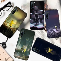 little nightmares hot game phone case for huawei honor mate 10 20 30 40 i 9 8 pro x lite p smart 2019 y5 2018 nova 5t