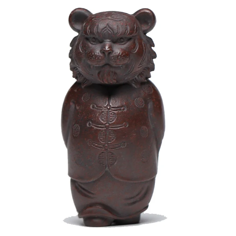 

Антикварные фиолетовые глиняные чайные фигурки