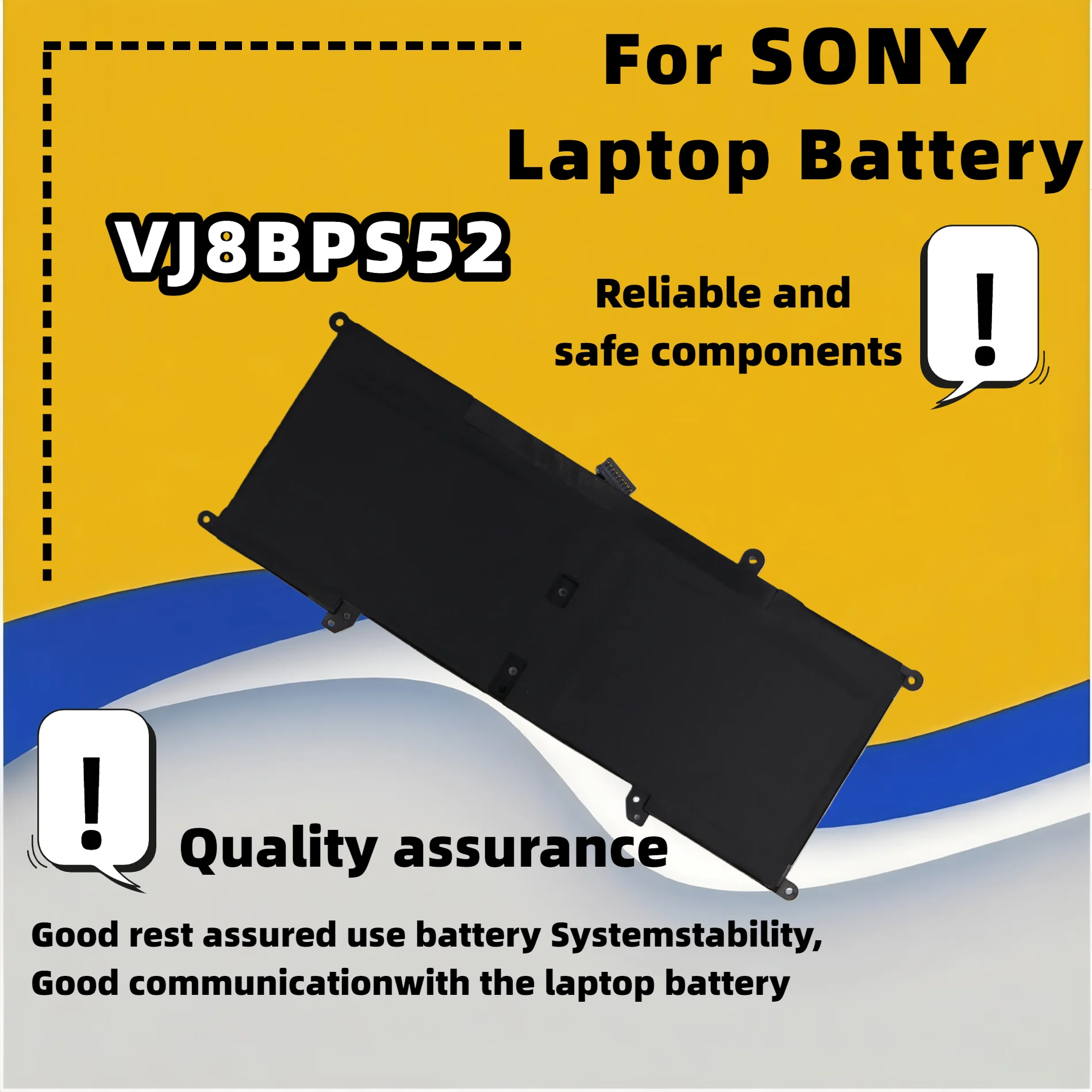 Фото Аккумулятор FRLESUI VJ8BPS52 для S13 VJS112C0911W VJS132C0711B VJS131C0211S VJS112C0111B, 35 Вт·ч, для ноутбука, гарантия 13 месяцев №4