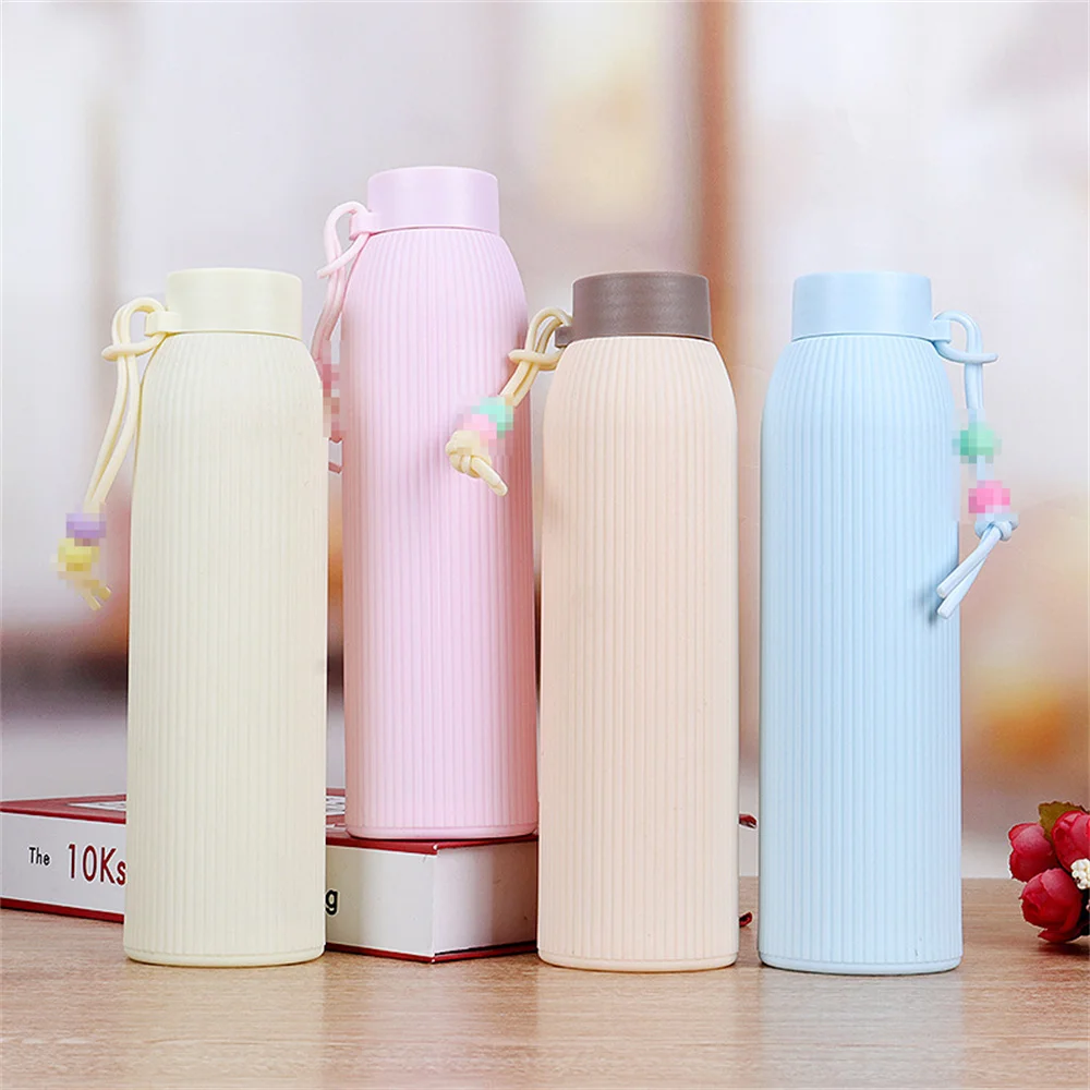 

Creative Water Cup 2023 Coffee Cup Cute Double Bead Glass Cup Kitchen Gadgets Simple Casual Cup Portable Gift Cup Small