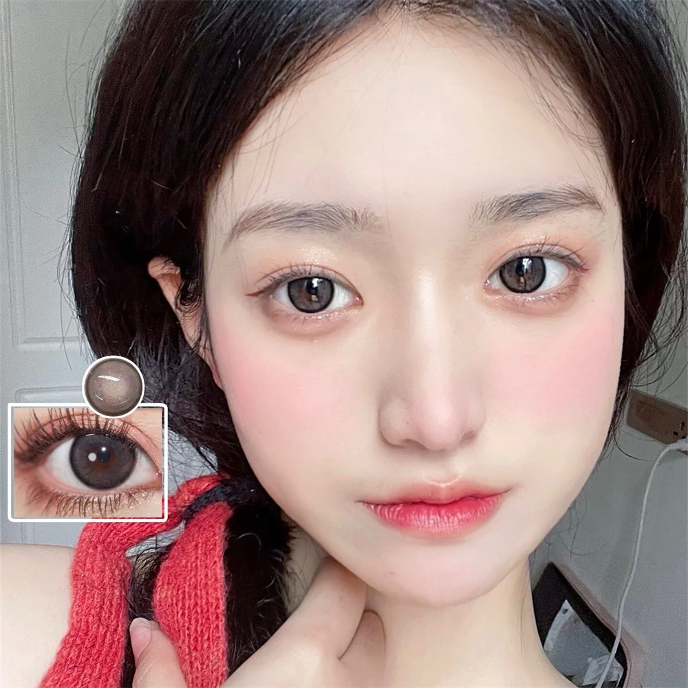 Xiaoheichai Black Cloud маленькие красивые контактные линзы для глаз косметические цветные