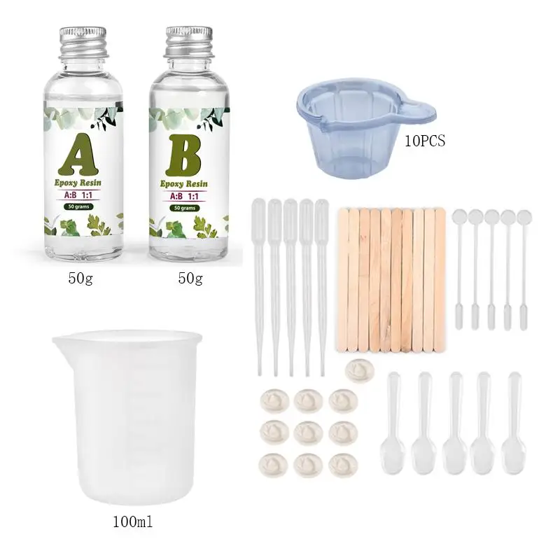 

Эпоксидная смола 1:1 прозрачная 100г/200г/500г/1000г