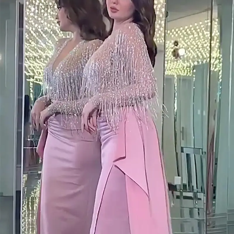 2023 New Women Ladies Elegant Sequin Tight Fitted Fishtail Prom Maxi Party Evening Ball Dresses Girls Wedding Bridesmaid Party