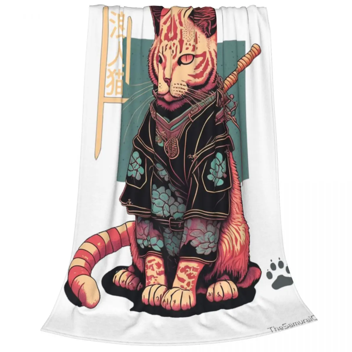 Ronin кошка незаменимое одеяло покрывало на кровать девочка Ins ветер