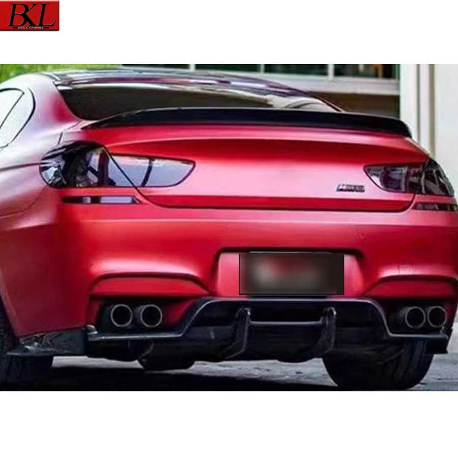 Для BMW серии 6 M6 F12 F13 F06 640 630 PSM автомобильный задний бампер из углеродного волокна