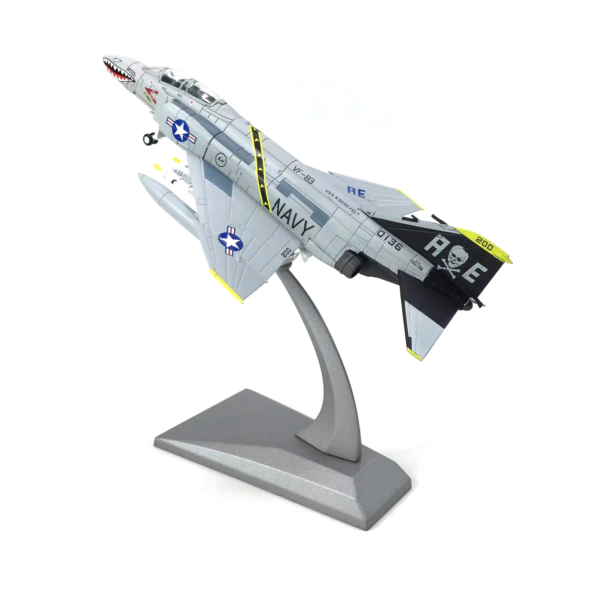 Масштаб 1:100 модель истребителя призраков США F-4C и подставка для дисплея