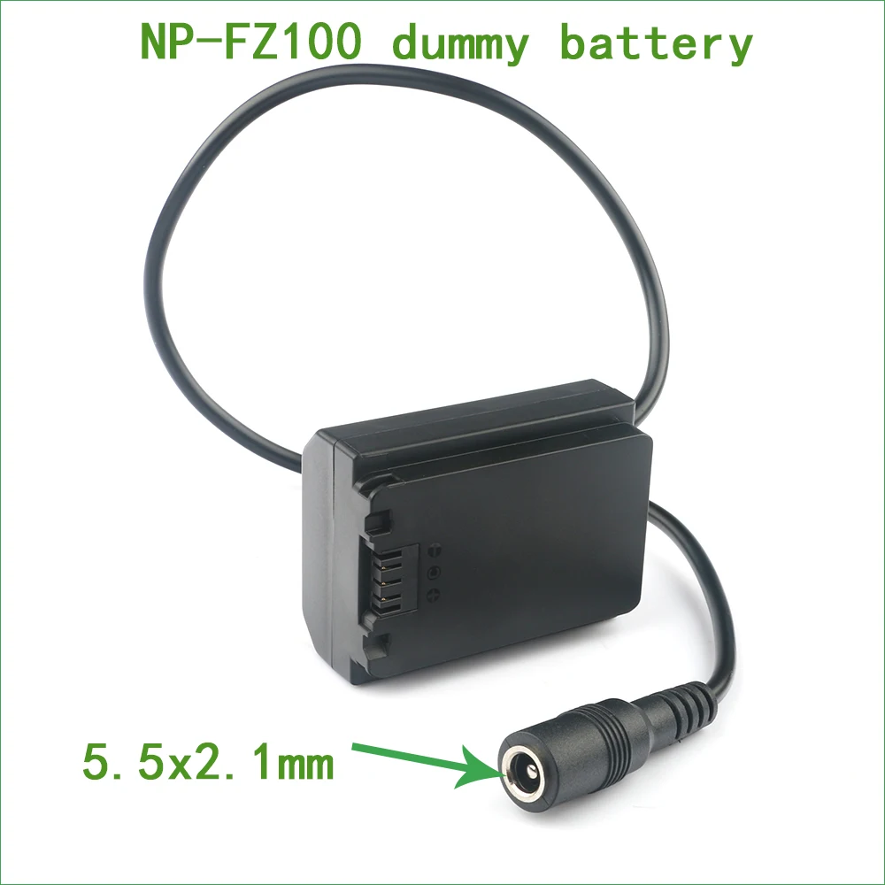 AC-FZ100 USB Type-C NP-FZ100 Dummy Battery Power Adapter DC coupler For Sony a7S III ILCE-9 ILCE-7SM3 ILCE-9M2 a9 II images - 6