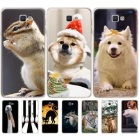 for samsung galaxy prime j3 j5 j7 2016 2017 j7 prime 2 case tpu silicone cover cat wolf tiger dog cute animal