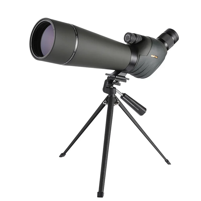 

20-60x60/70/80mm Zoom Monocular Spotting Scope Powerful Telescope Bak4 Prism Waterproof For Camping Bird Watching Shooting