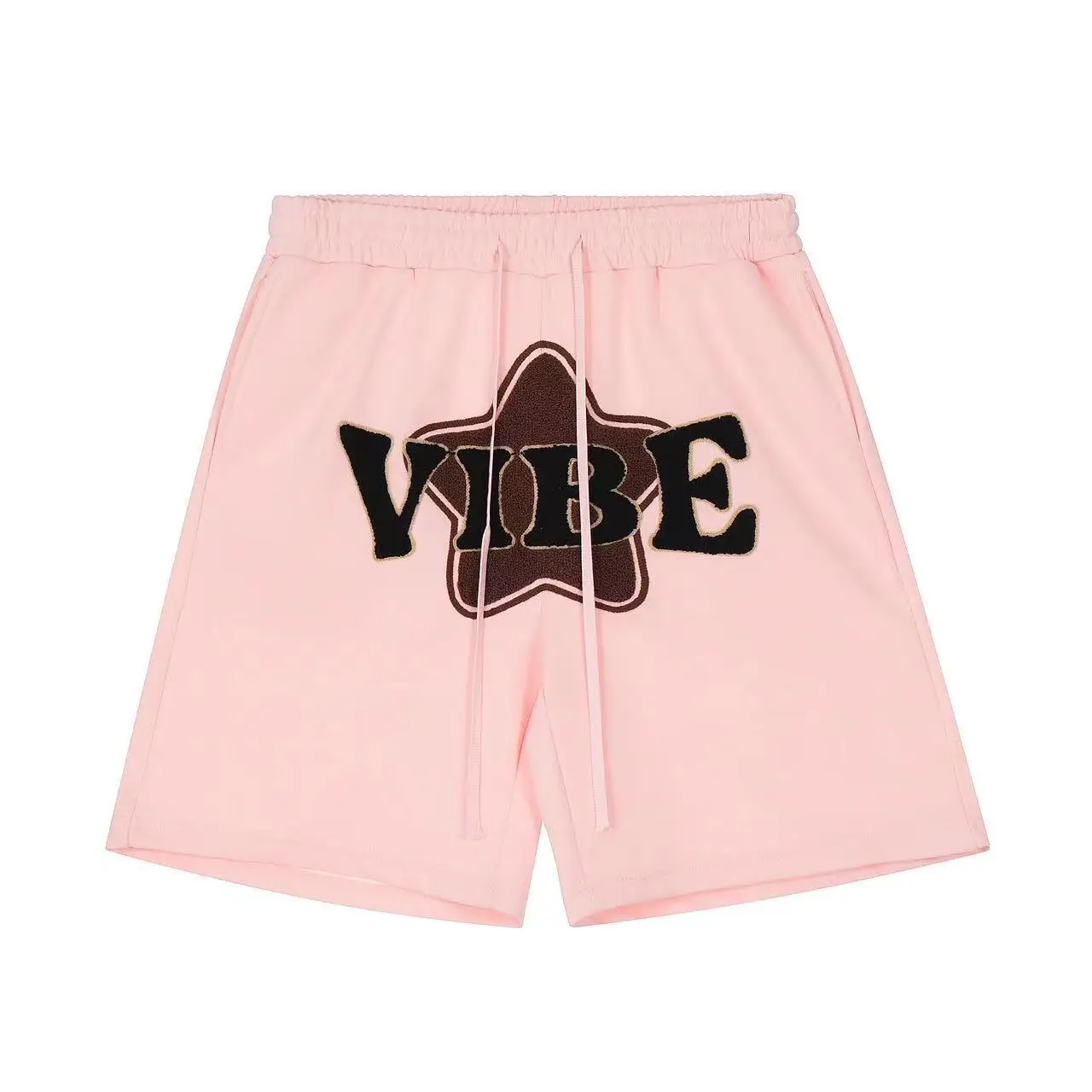 STSVZORR 2023 American Retro Loose Fit Sports Men's and Women's Wide Leg Shorts Summer Unisex Casual Pants