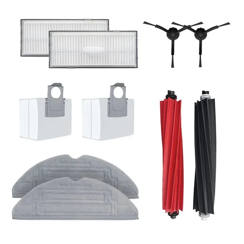 

Vacuum Cleaner Roller Brush HEPA Filter Mop Cloth Plastic As Shown Replacement Parts For Roborock S8 / S8+ / S8 Pro S8 Pro Ultra
