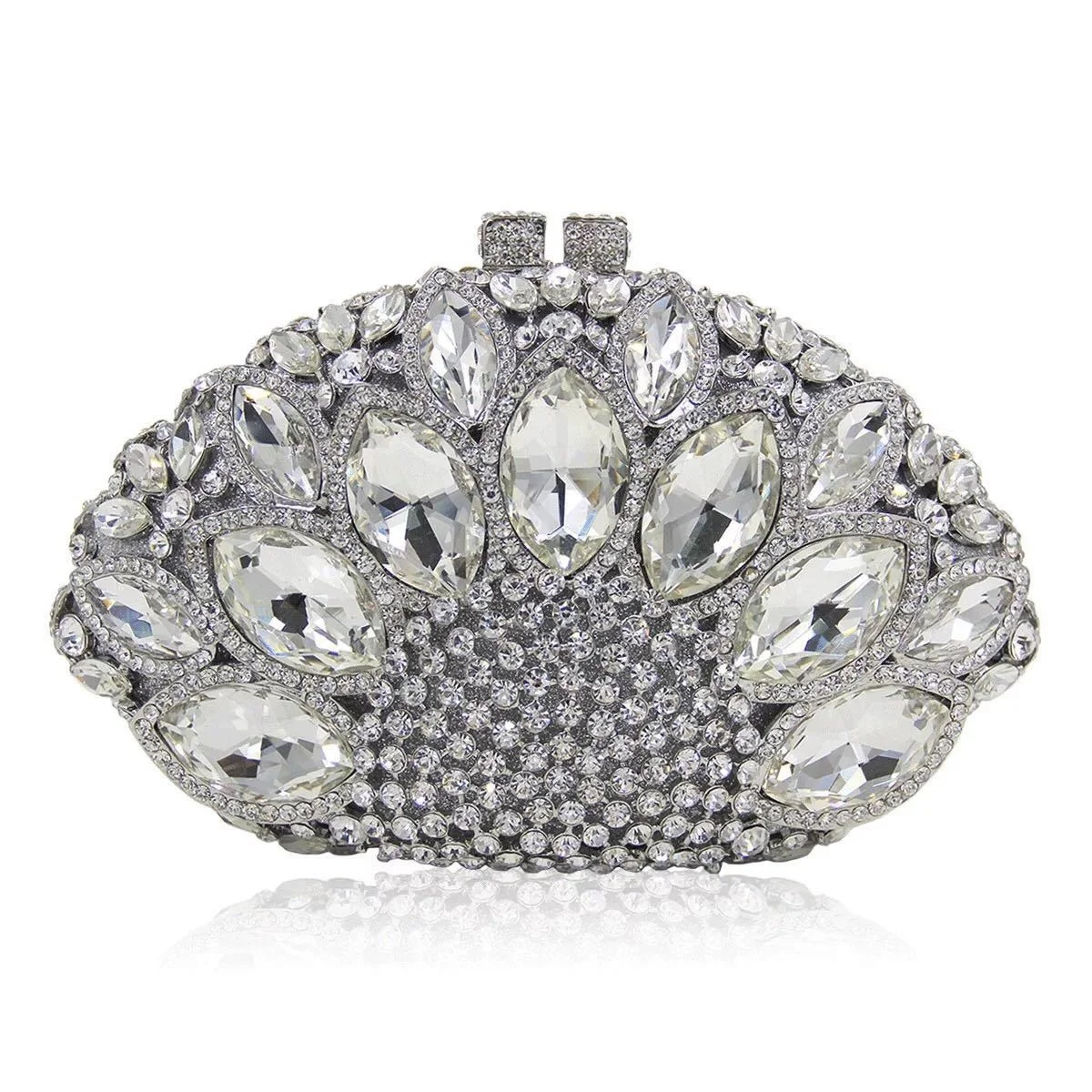 Socialite Luxury Diamond-Embedded Hand-Held Rhinestone Evening Bag Dress Women's Bag