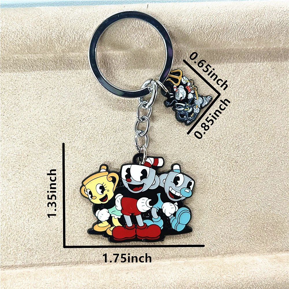 Милые Мультяшные аниме аксессуары JYYH высококачественный металлический брелок в
