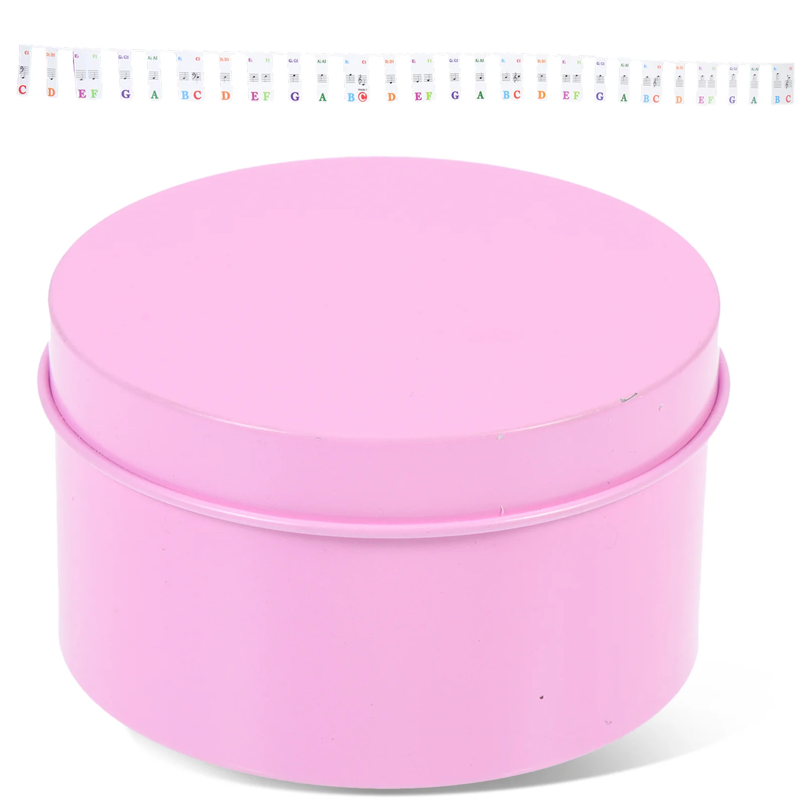 

Piano Key Label Non-sticking Piano Note Strip Removable Piano Keyboard Stickers (61 Keys)