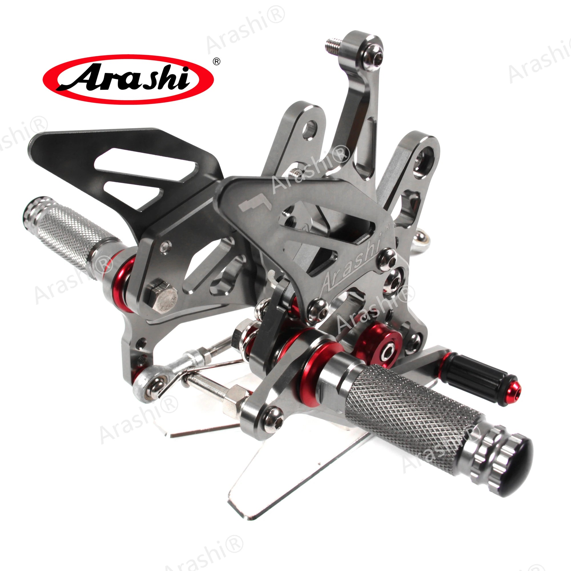 Задние комплекты подножек для мотоцикла SUZUKI SV650 SV650S SV650X 2016-2023 регулируемая