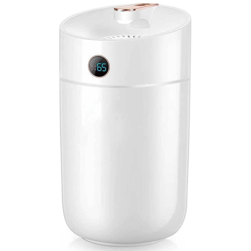 

Humidifiers For Bedroom, 3L Cool Mist Humidifier With Double Spray With Humidistat LED Display Auto Shut-Off