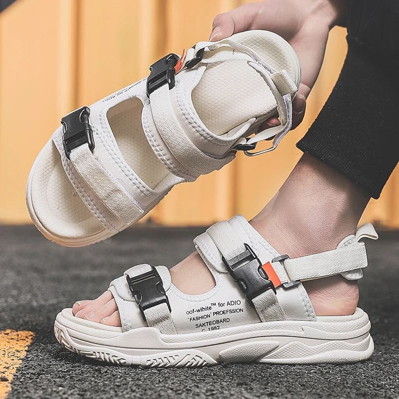 

Summer Light-weight Men's Sandals Outdoor Black EVA Slip On Soft Casual Sandal Shoes For Man Sandle High quality men's shoes