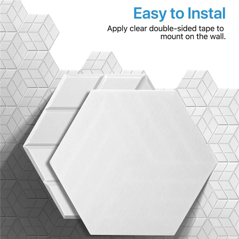 12 самоклеящихся акустических звукоизоляционных пенопластовых панелей размером