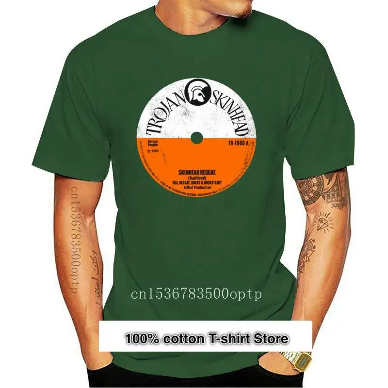 

Camiseta de troyano para hombre, ropa de cabeza delgada, reggae, talla S-3xl, informal, para Fitness, Primavera