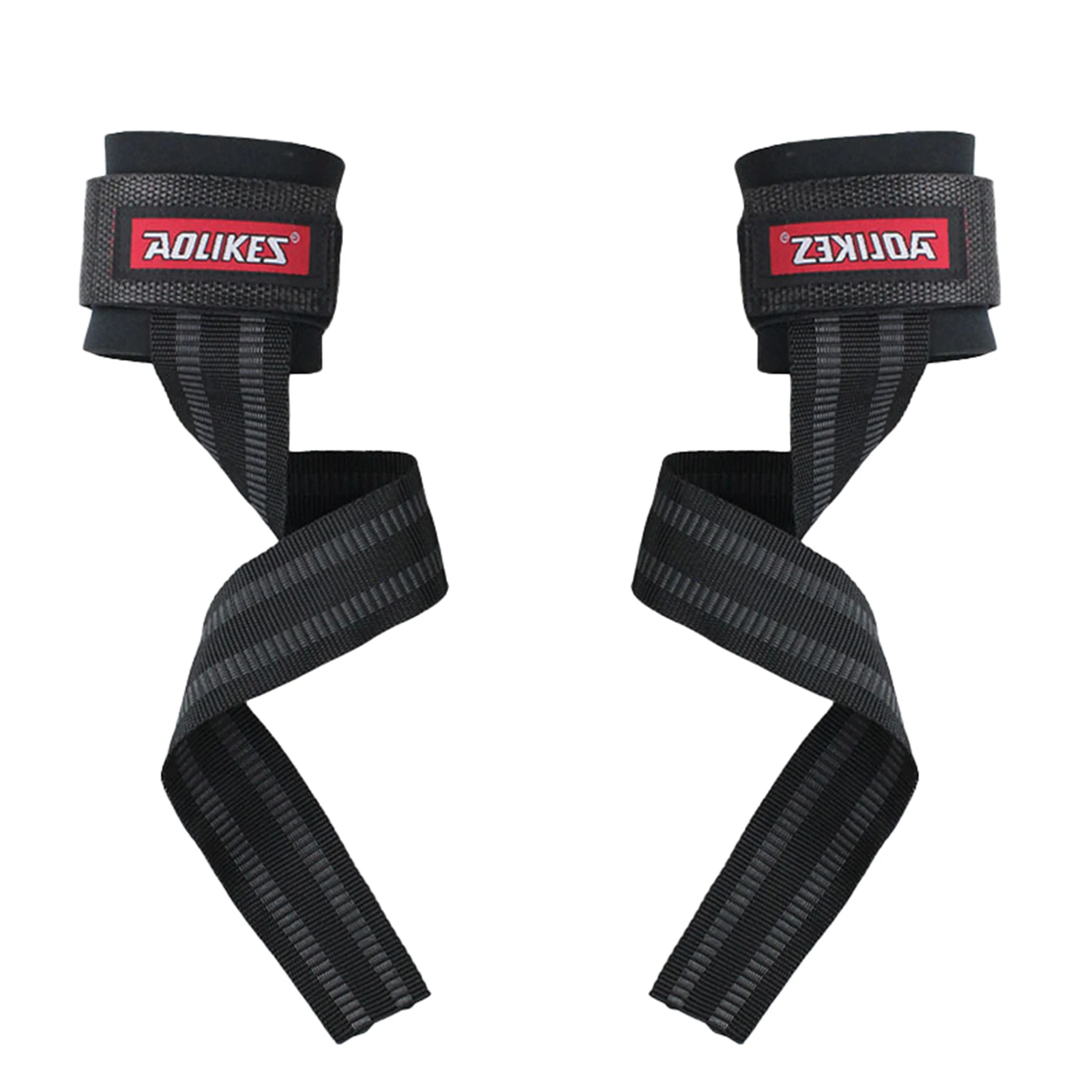 

Weight Lifting Straps Cushioned Wrist Strength Training Support Deadlift Straps For Men And Women