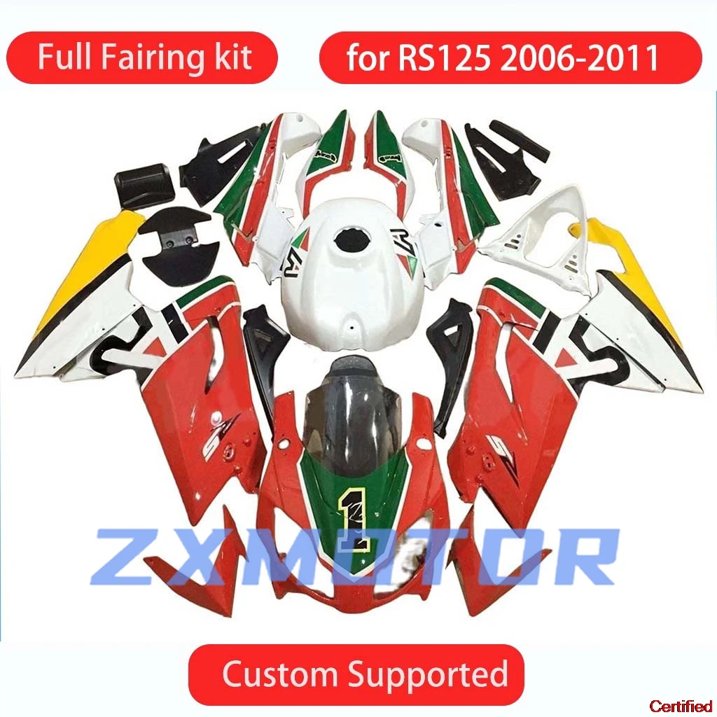 Комплект обтекателя мотоцикла RS4 2006-2011 литые под давлением обтекатели кузов для