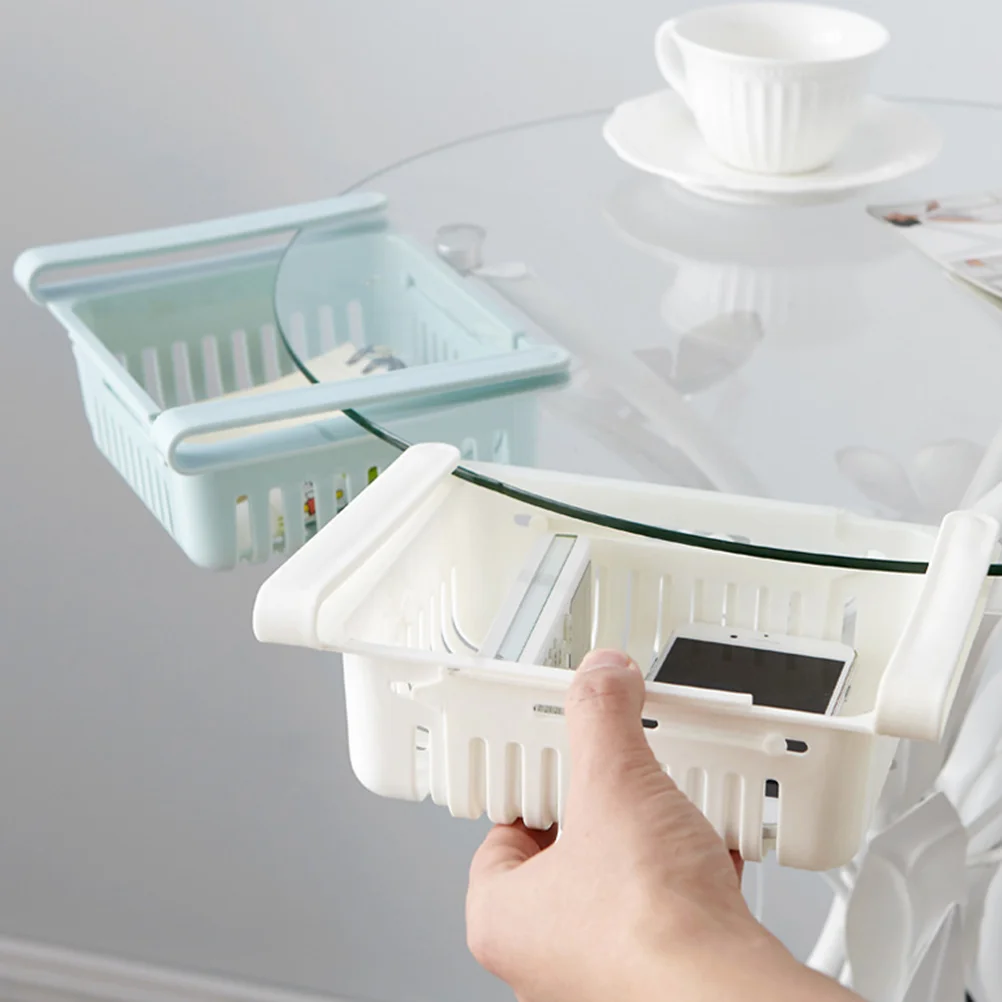 

Storage Rack Pull Type Holder Organize Refrigerator Partition Layer Food Container