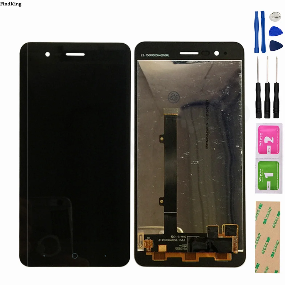 

5.0'' New Tested LCD Display For ZTE Blade A510 BA510 BA510C LCD Display Digitizer With Touch Screen Assembly Repair Parts