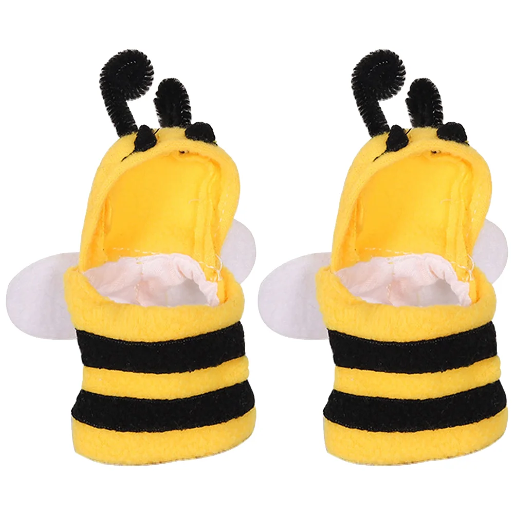 

2pcs Small Bird Costume Polyester Parrot Clothes Lovely Parrot Clothing Pet Bird Clothing