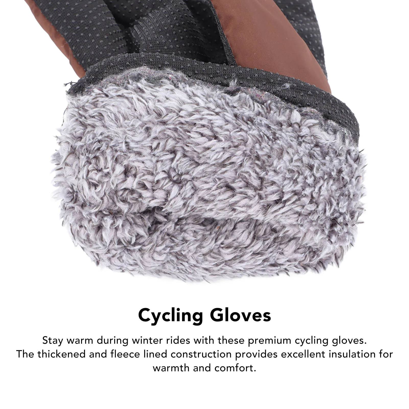 Езда Перчатки Гоночные Синий Коричневый Полиэфирное Волокно Ветрозащитный