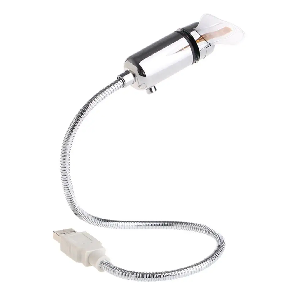 Светодиодный мини-вентилятор с питанием от Usb цветной гибкий вентилятор со