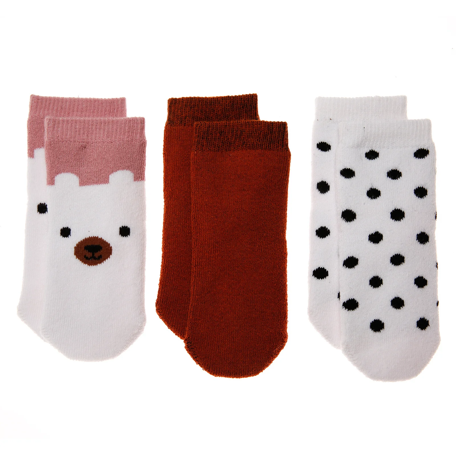 ebebek HelloBaby 2022 New Season Baby Clothes Havlu Çorap 3lü