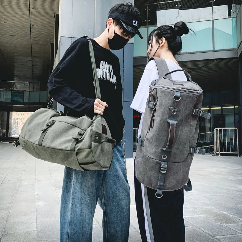 Large Backpacks Men'S Gym Bags Women Traveling Luggage Handbag Rucksack Duffel Shoulder Tactical Training Sports Crossbody Bag