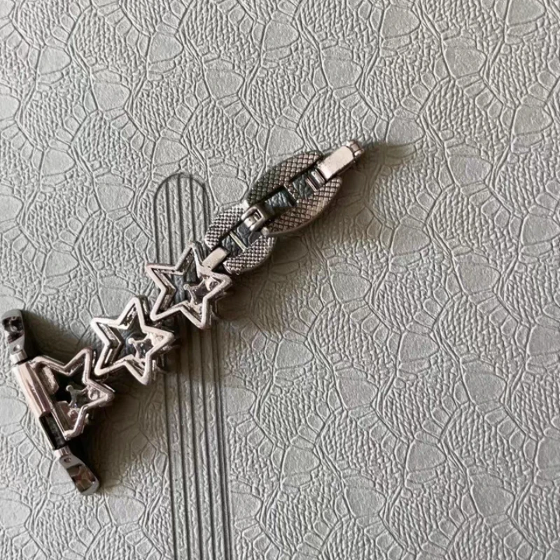 Браслет-цепочка со звездой и бриллиантами для Apple Watch 9 8 7 6 5 4 3 2 1 ремешок часов