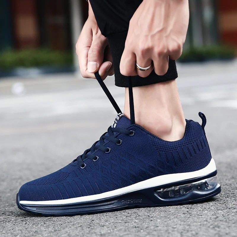 2022 Men Sneakers Outdoor Casual Shoes Trainer Fashion Loafers Breathable Shock Absorption Male Running Shoes 38-48