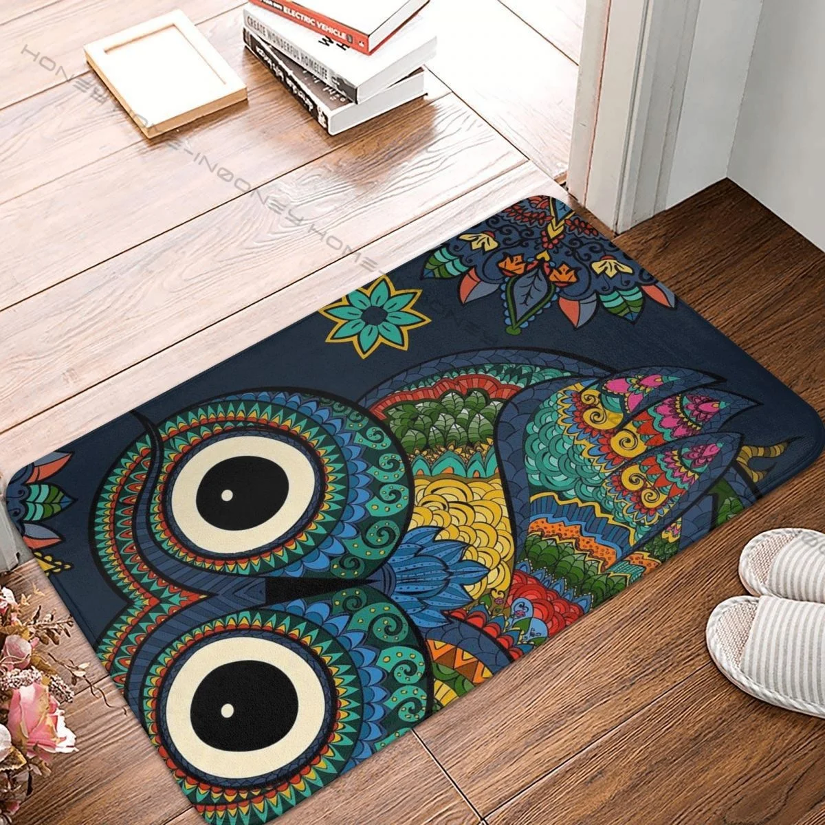 

Коврик для ванной комнаты, Придверный коврик с совой, тотем, кухонный ковер, коврик для входной двери, домашний декор