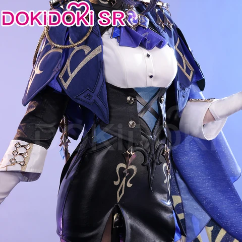 Косплей костюм Clorinde Genshin Impact для женщин